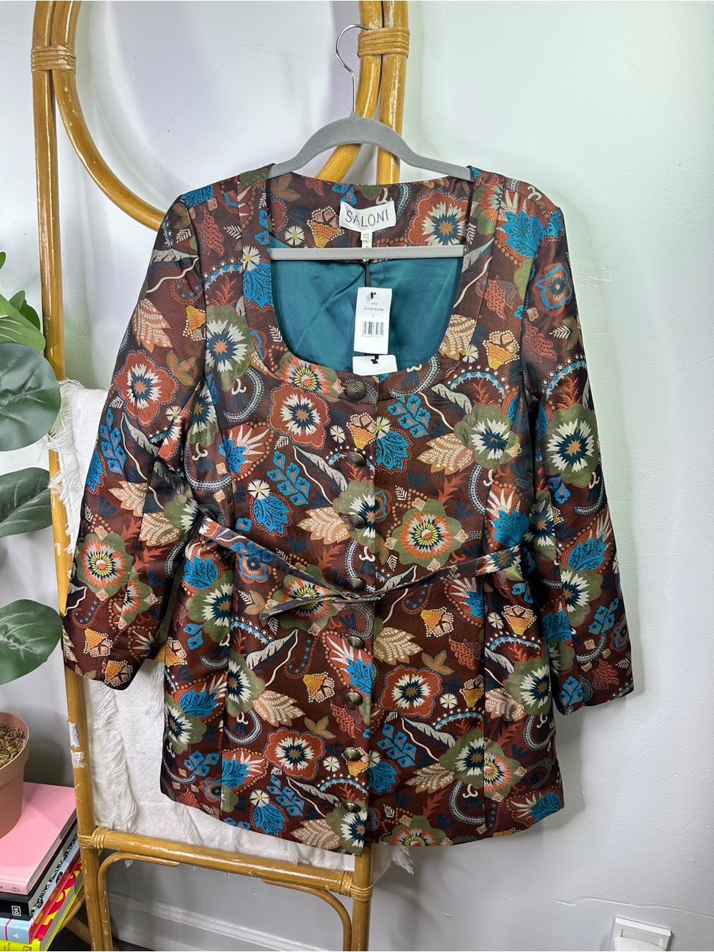 NWT Saloni Natalya B Dress sz 12 - Picture 4 of 15